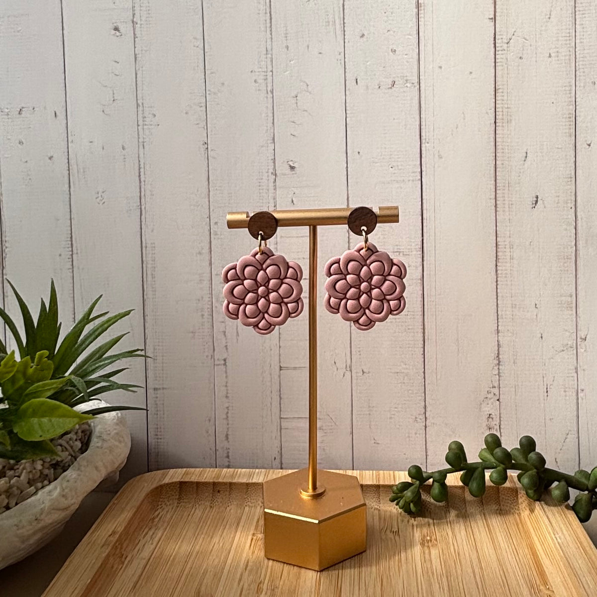 Sadie – Flower Earrings