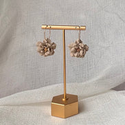 Tilly | Floral Hoop Earrings Medium