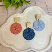 Seaside Stories | Sand Dollar Dangle Earrings
